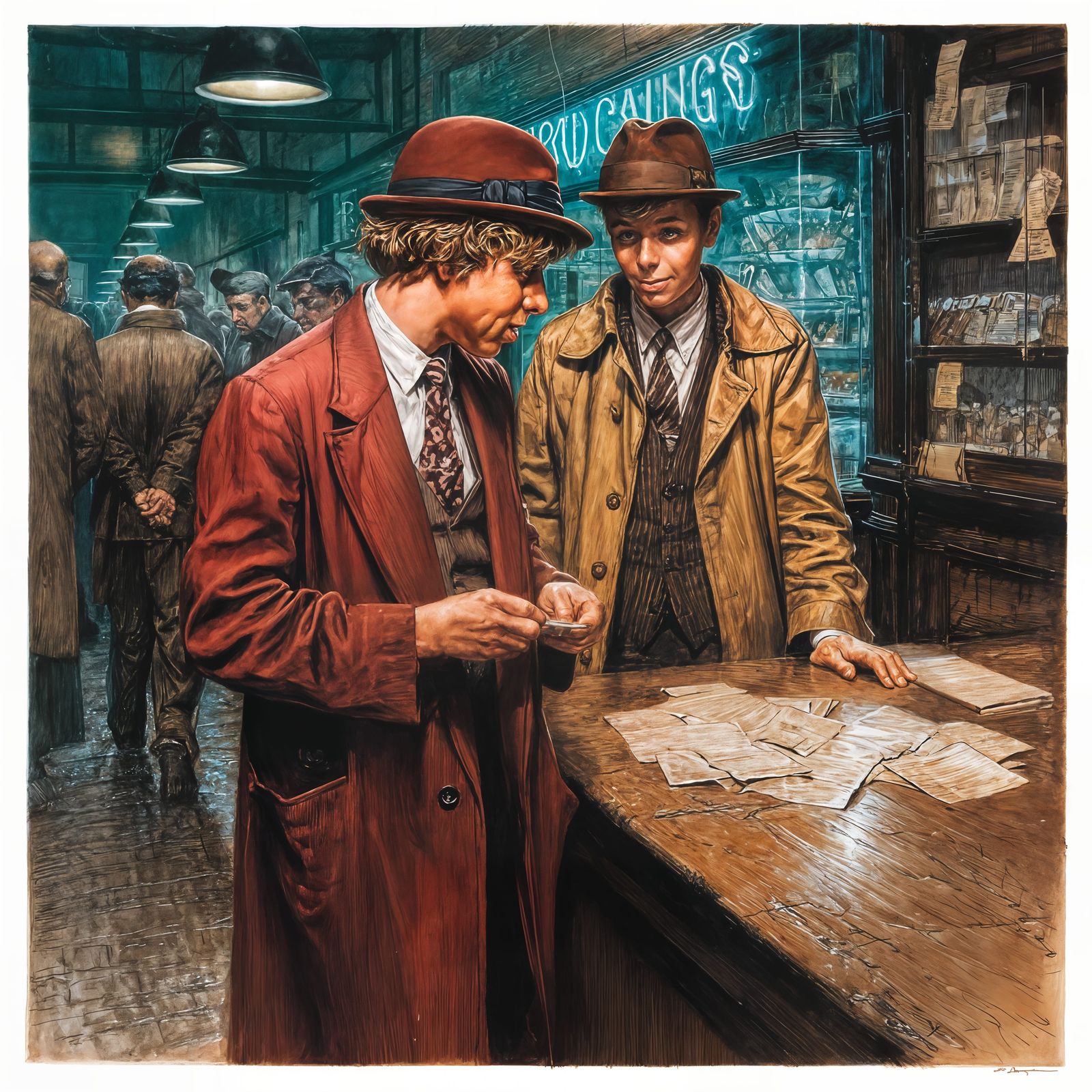 Spies, Lies, and Ties