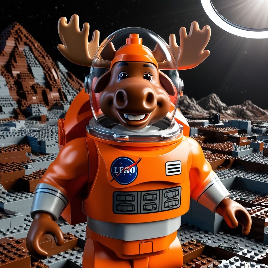 Faking a Moose Landing!