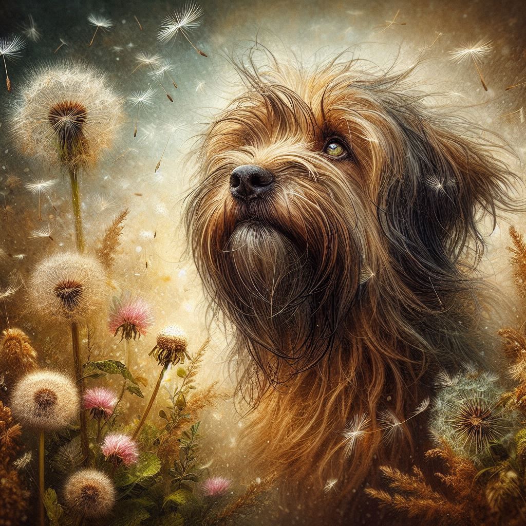 The Doggy Dandelion 😁🐶🐶