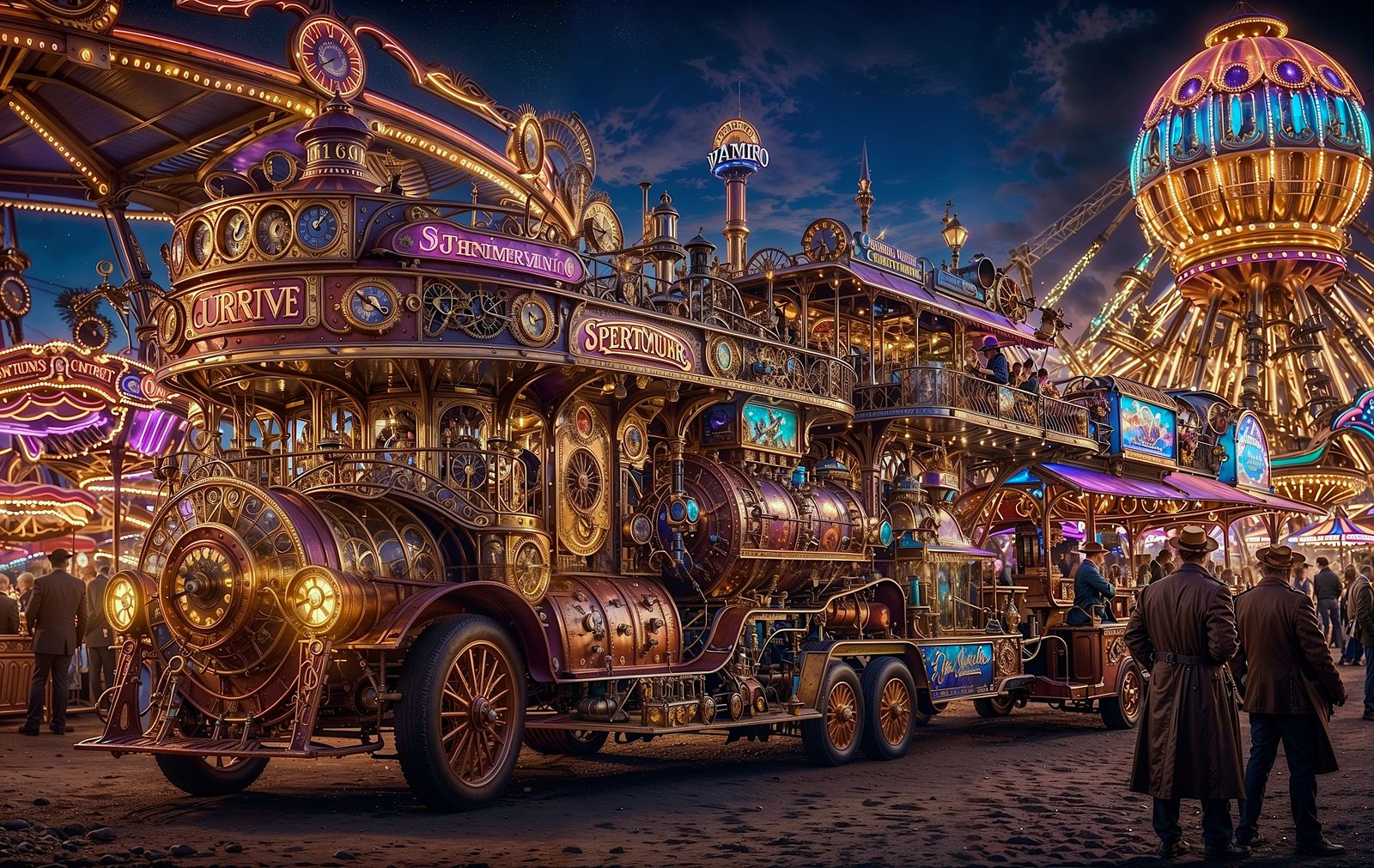 Exploring the fantastic attractions of an amusement park - Oldies Goldies #44