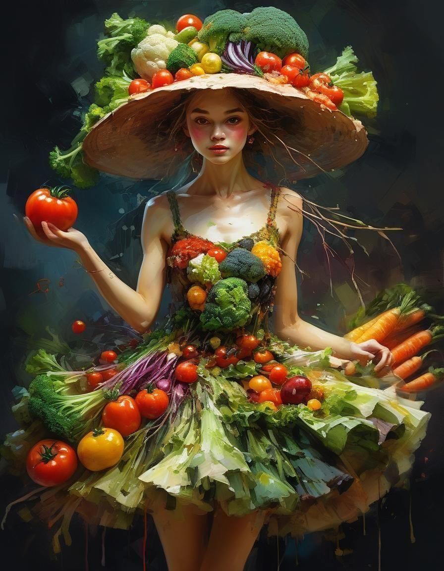 Madame Vegetable  by @Ninjea