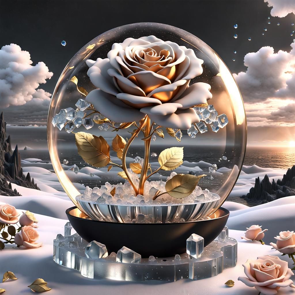 Rose éternelle  by @Raphaelle