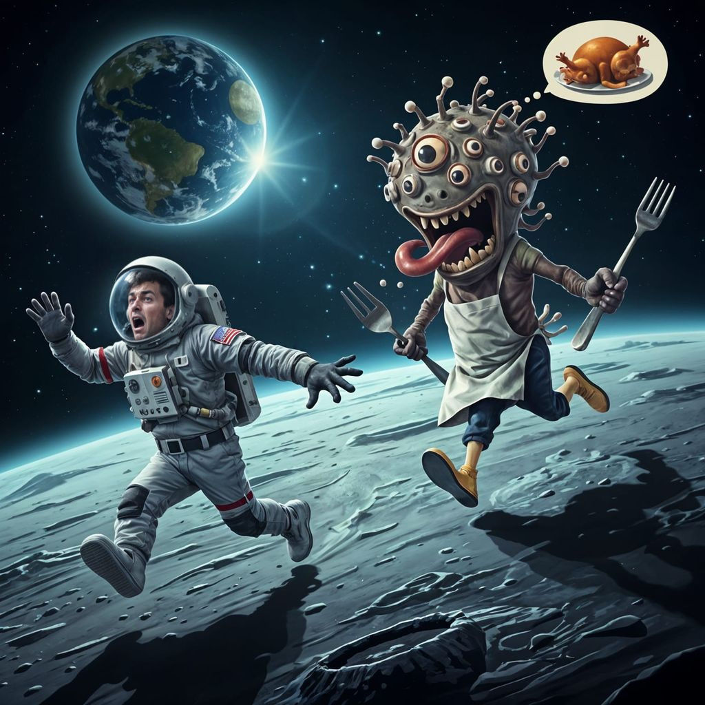 HOUSTON ! We have a forky problem !  by @BM