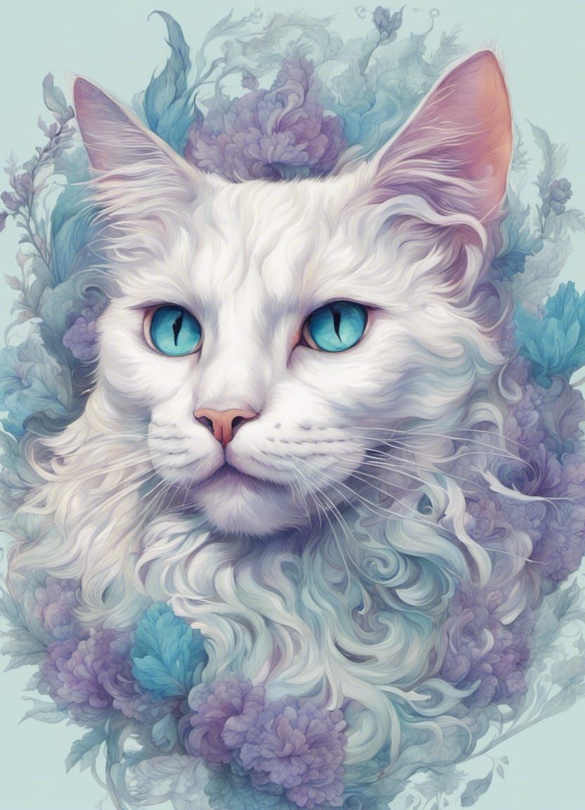 Fantasy Cat - AI Generated Artwork - NightCafe Creator