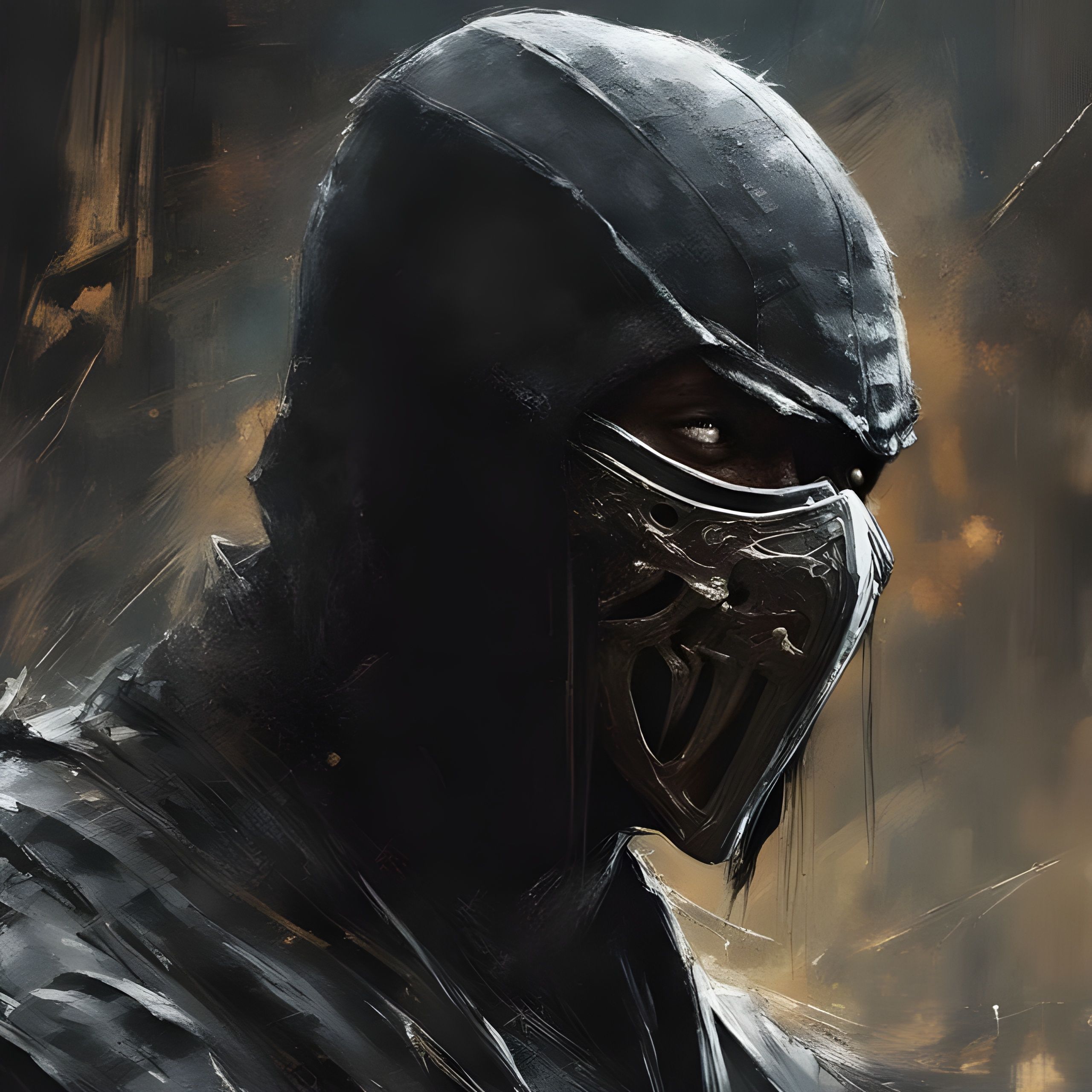 Mortal Kombat: Noob Saibot - AI Generated Artwork - NightCafe Creator