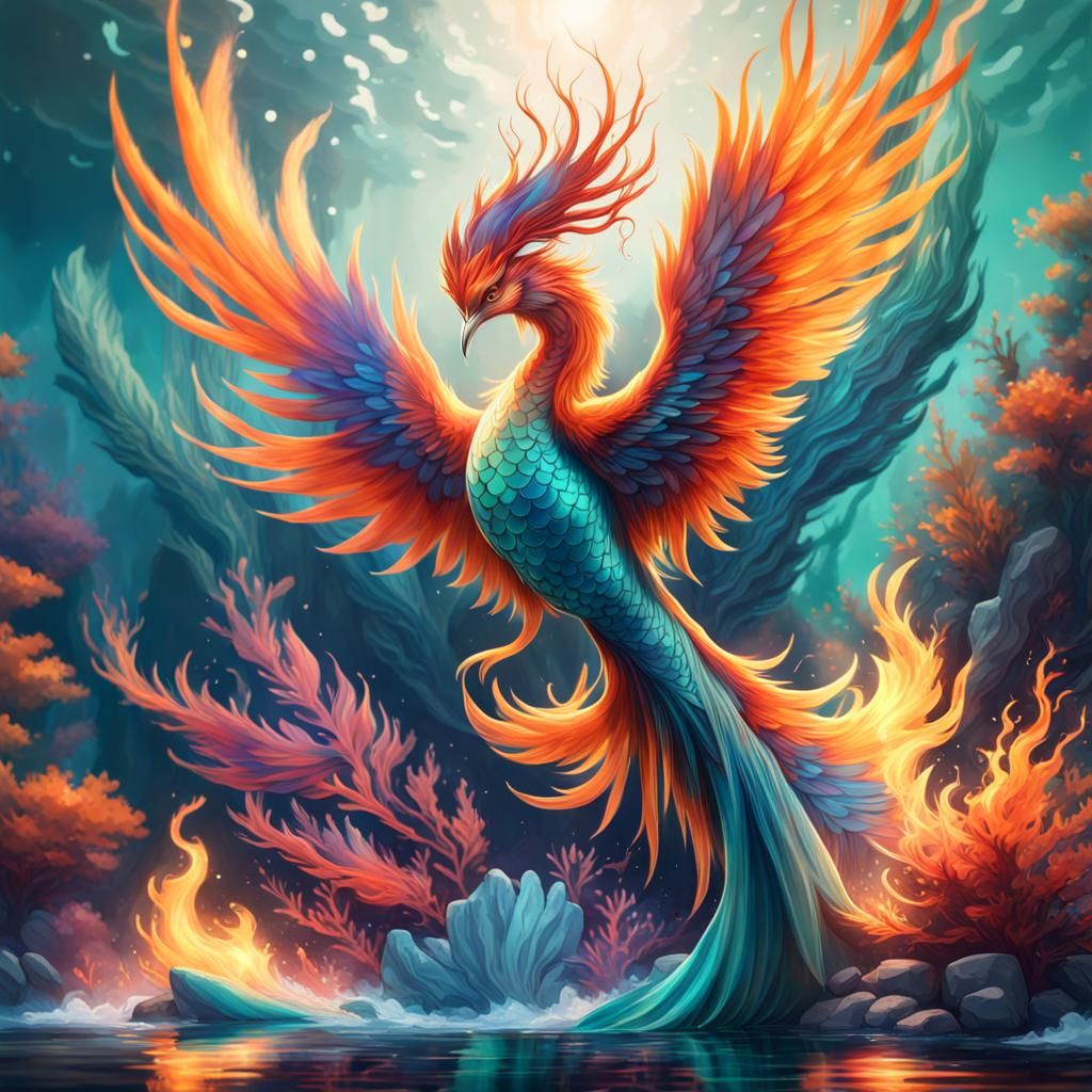 Mer Phoenix  by @Screamish