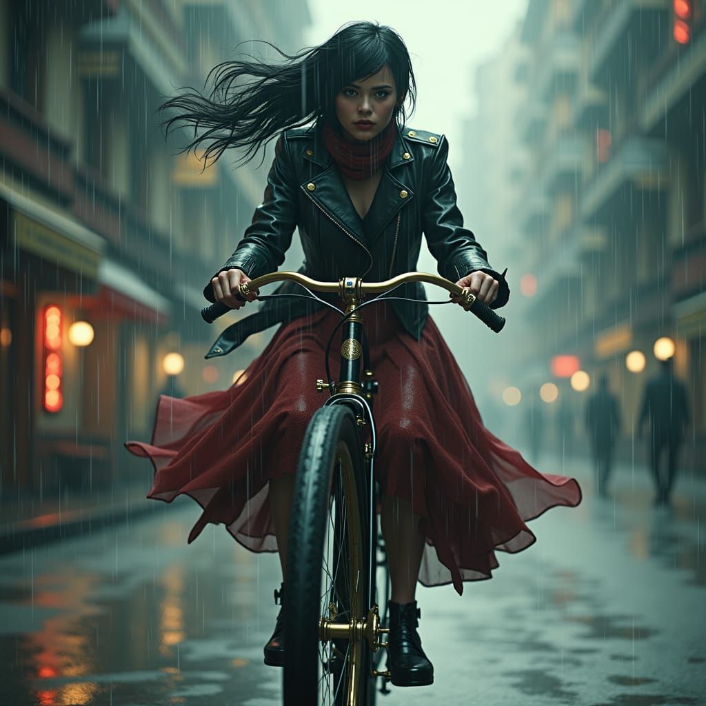 Bike in the rain