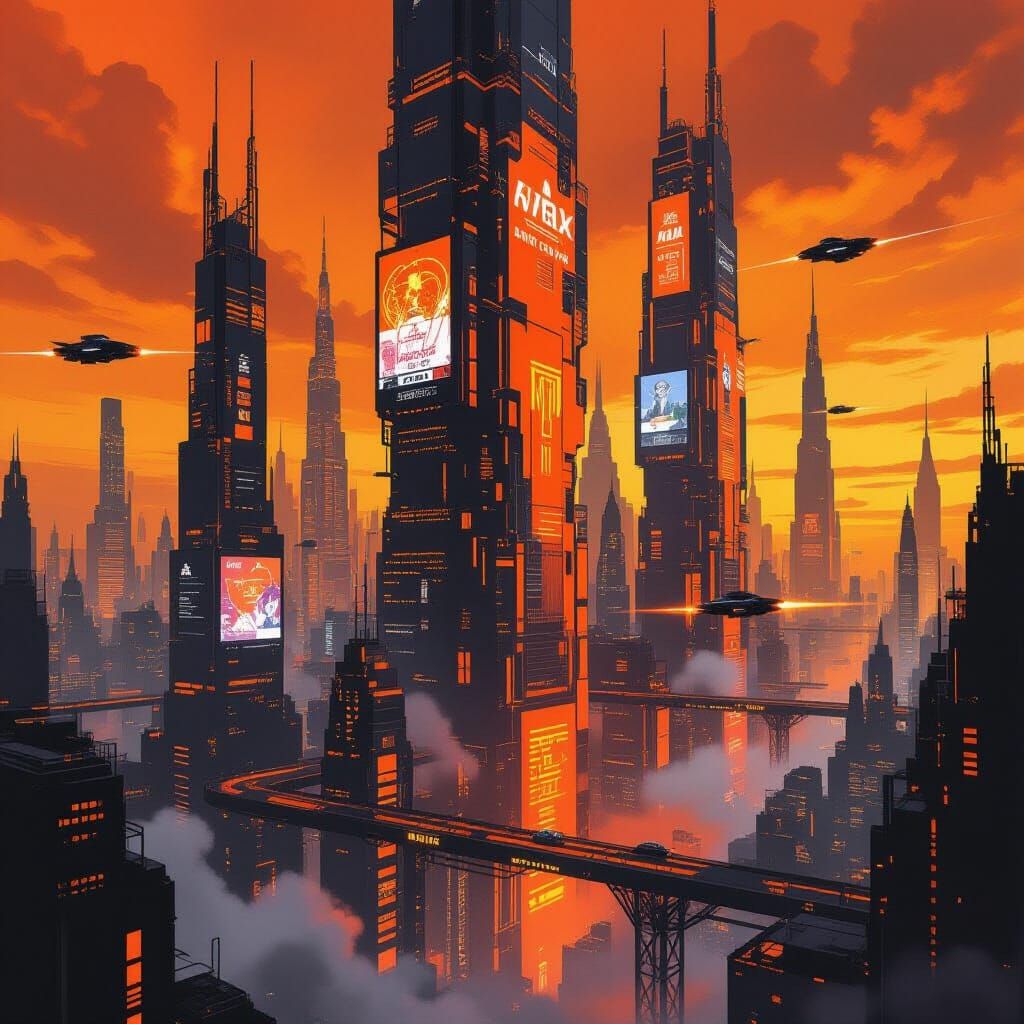 Sunset Over Dystopia