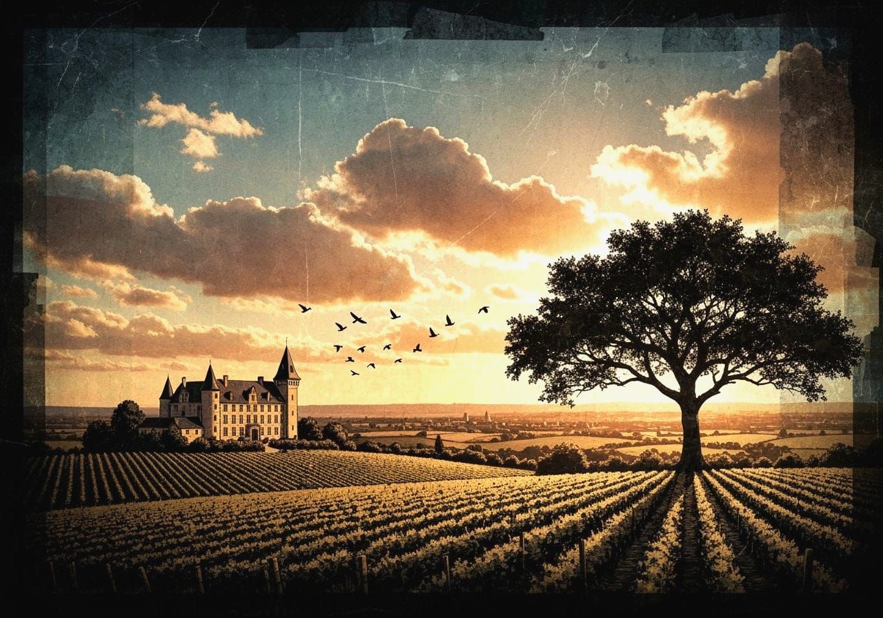 Château Winery in Late Afternoon (Google Imagen 4.0 Fast)