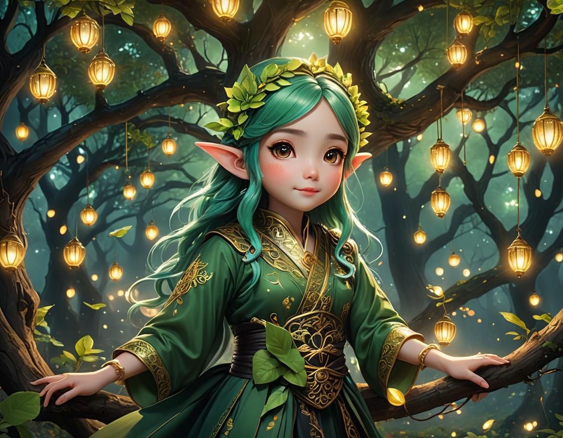 Elf - Ai Generated Artwork - Nightcafe Creator