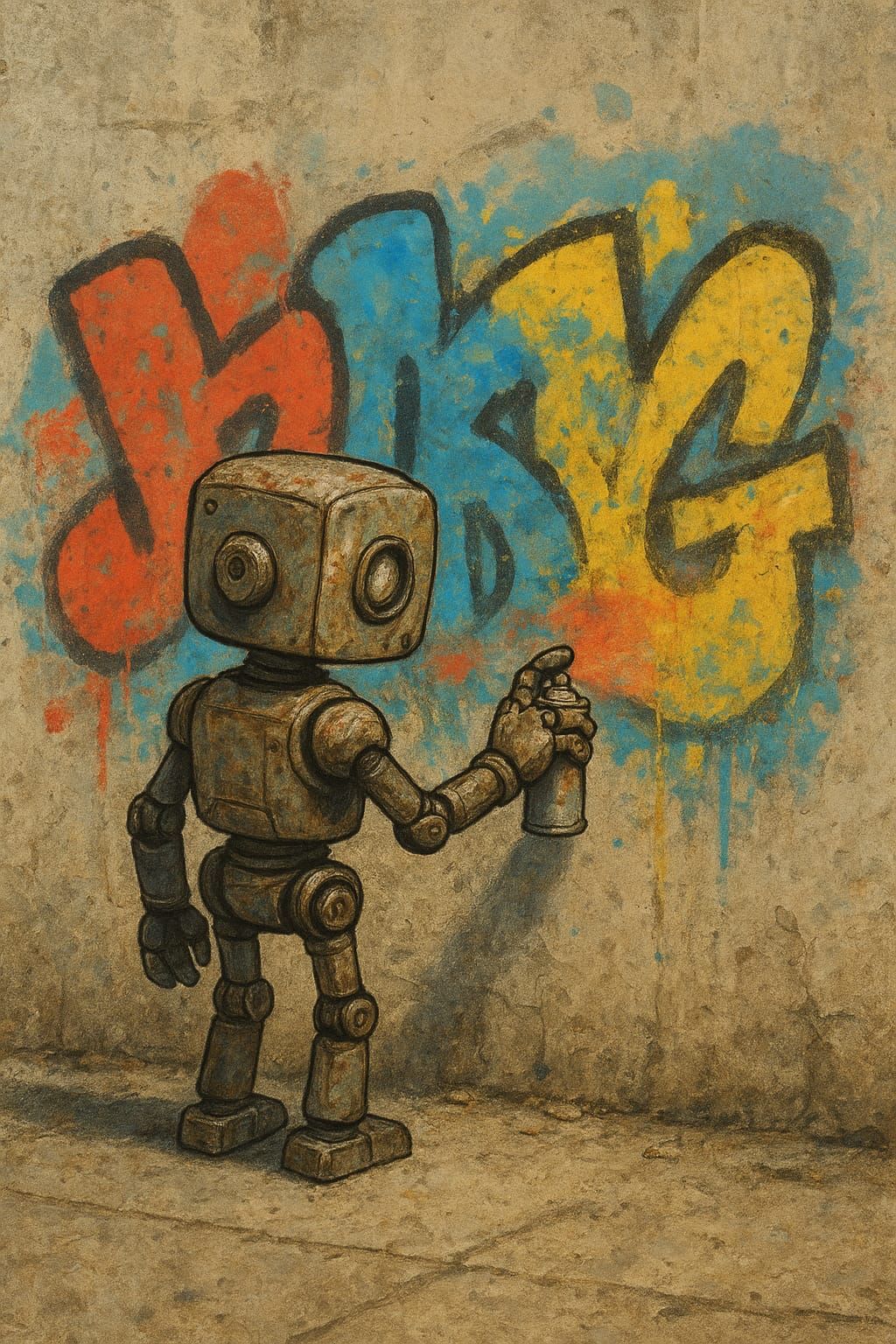 Cute little robot