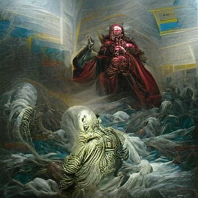 Flesh priest eternal vs Cyber Saint