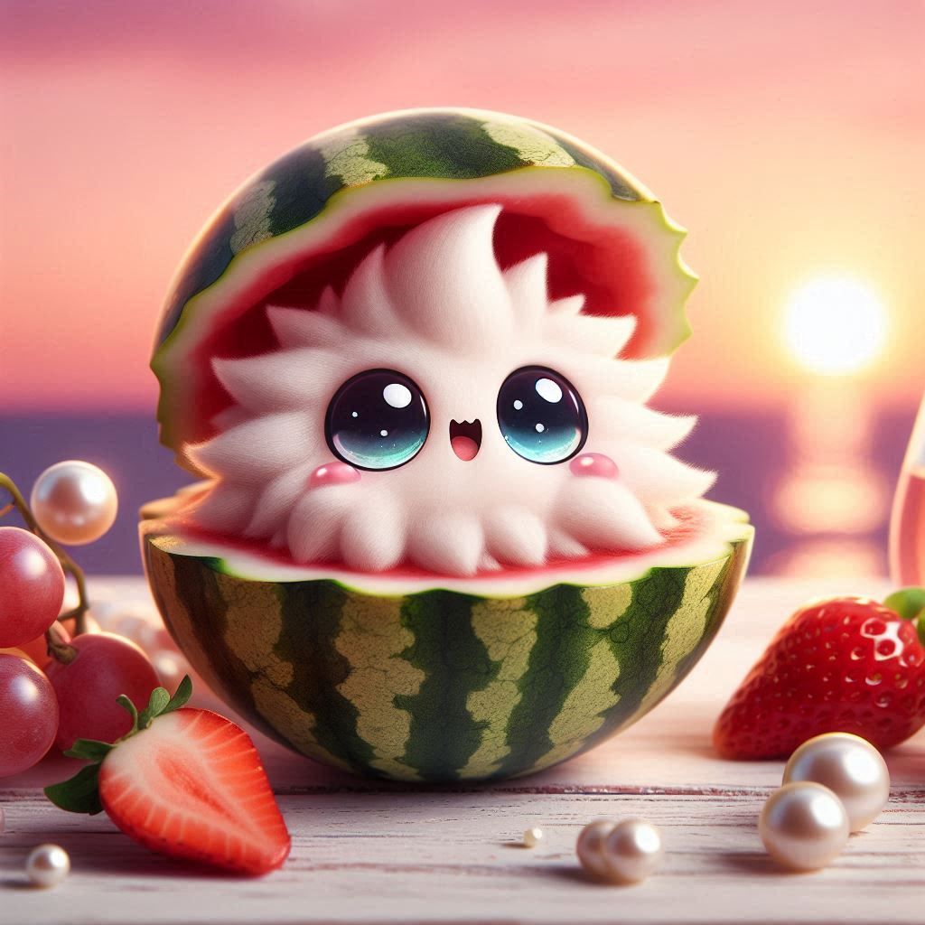 chibi ghost cocktail