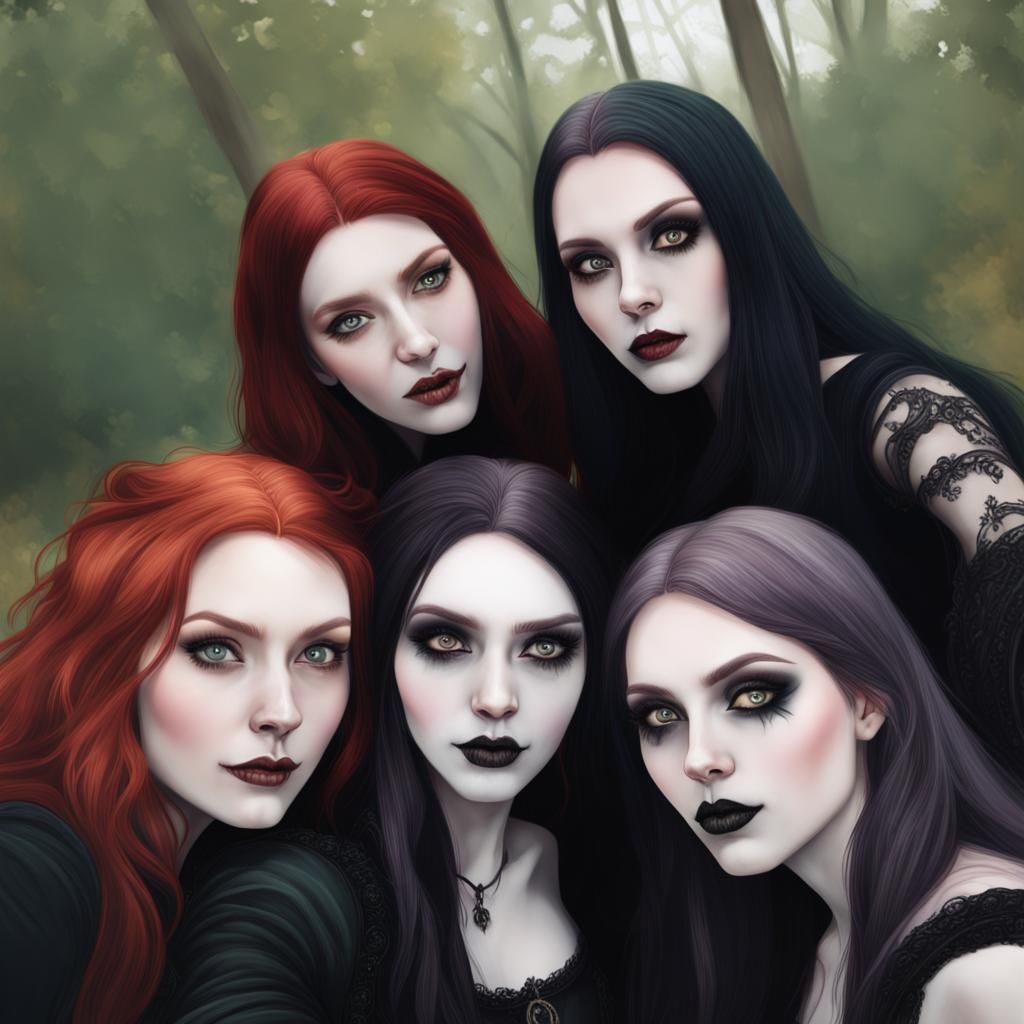 It takes a coven AI Generated Artwork NightCafe Creator