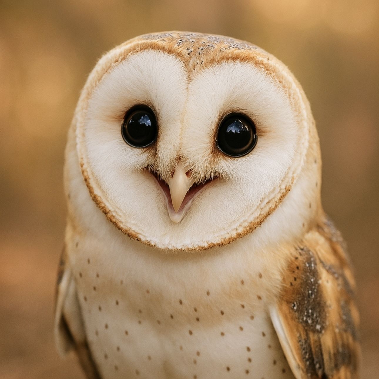 Happy Barn Owl