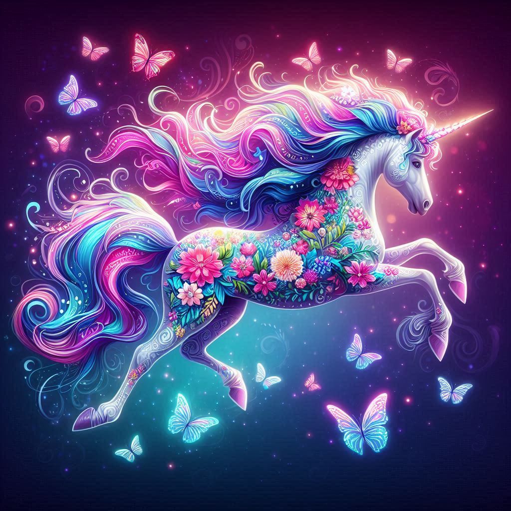 flower unicorn