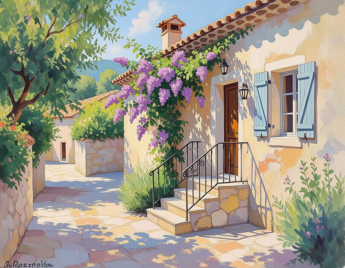 Lilacs in Provence  by @Afzal_B