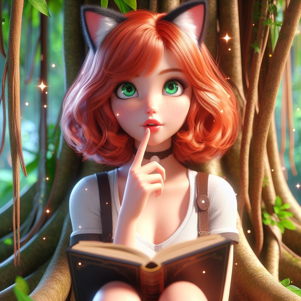 Reading in the Enchanted Forest