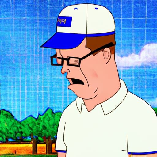 Hank Hill crying because the governor outlawed propane, intr...