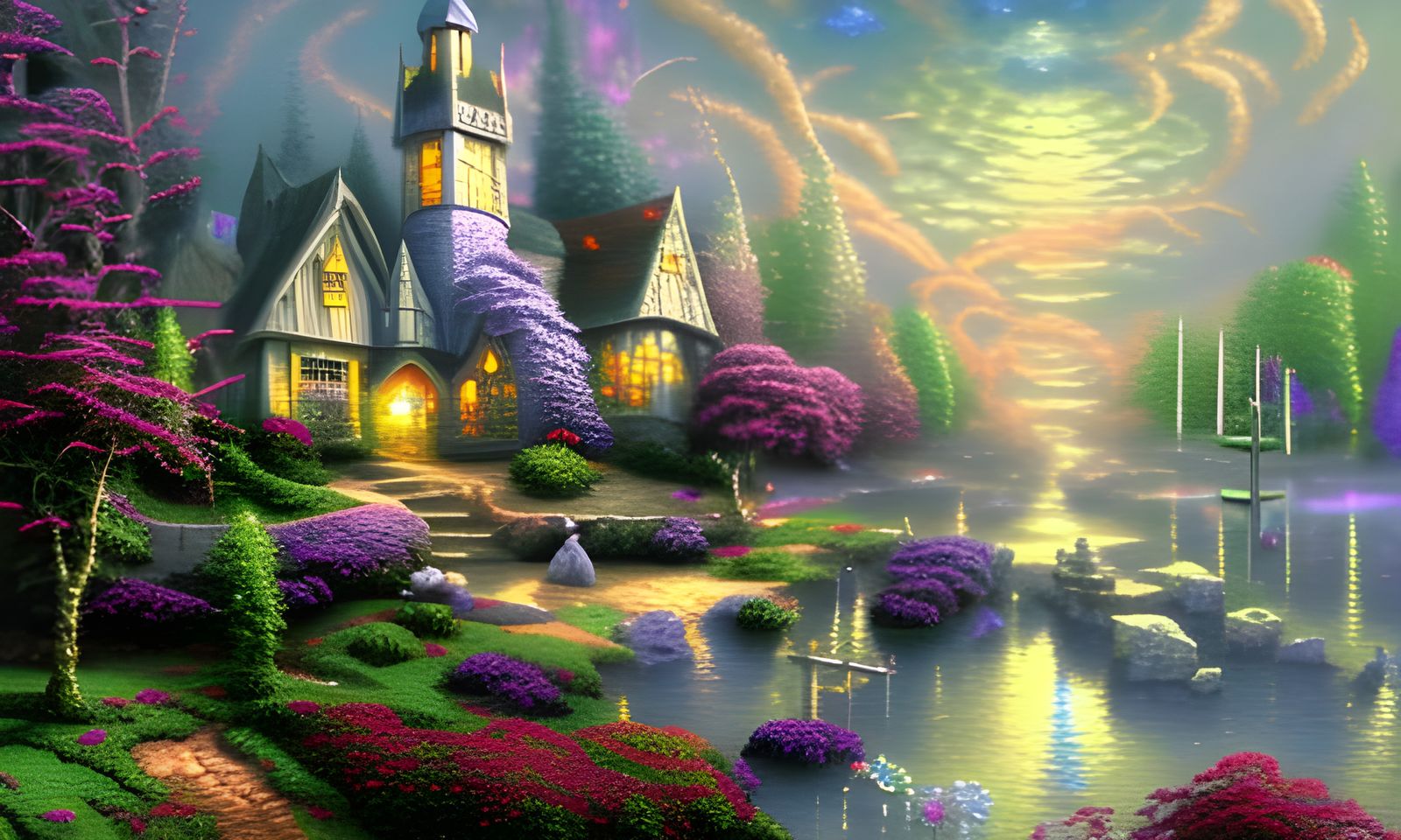Ethereal Victorian Village