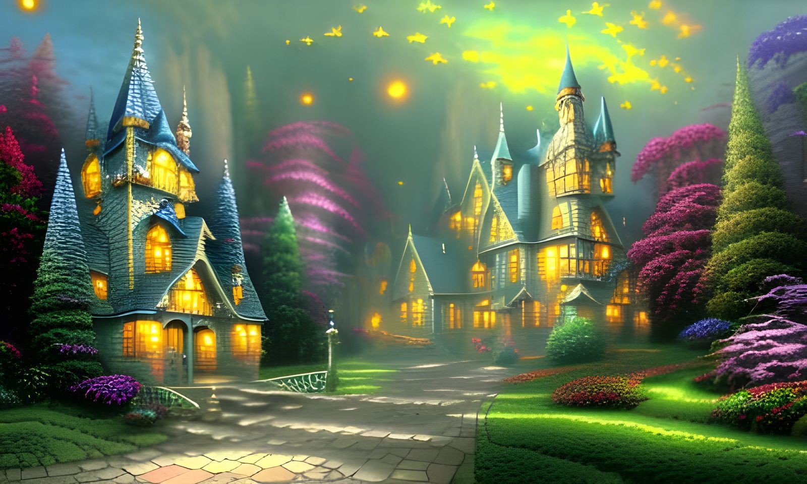 Ethereal Victorian Village