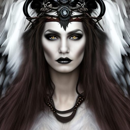 Celtic Goddess: Morrigan - AI Generated Artwork - NightCafe Creator