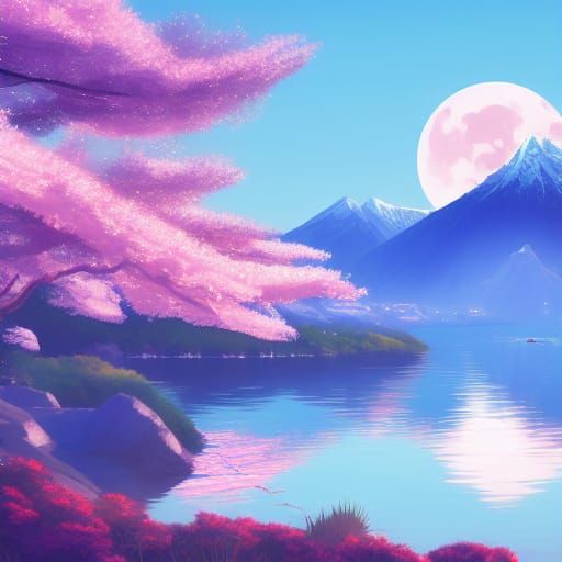 the only cherry blossom