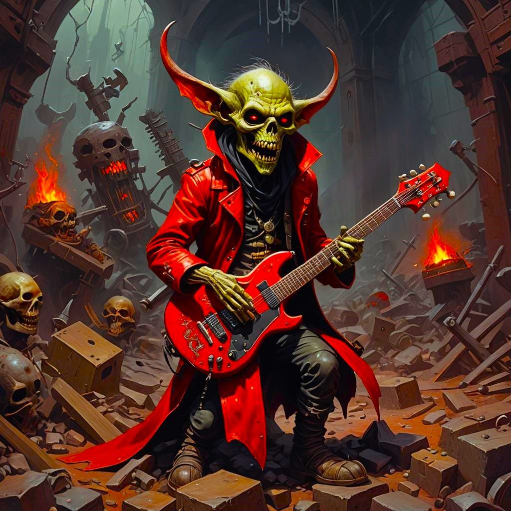 Devil Horn Dance Rock