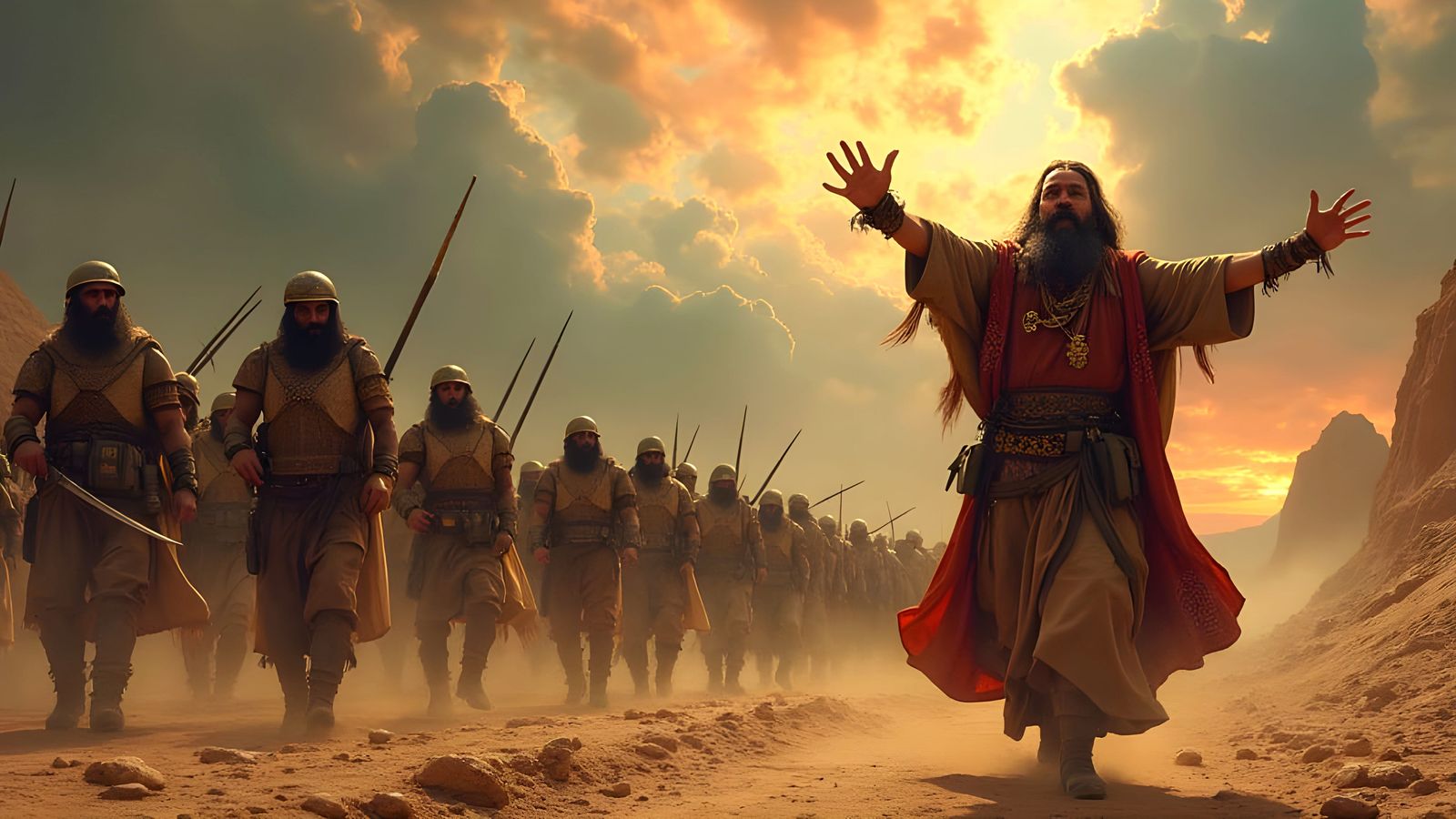Ezekiel Raises God's Army from Dry Bones  by @Gary Murakami