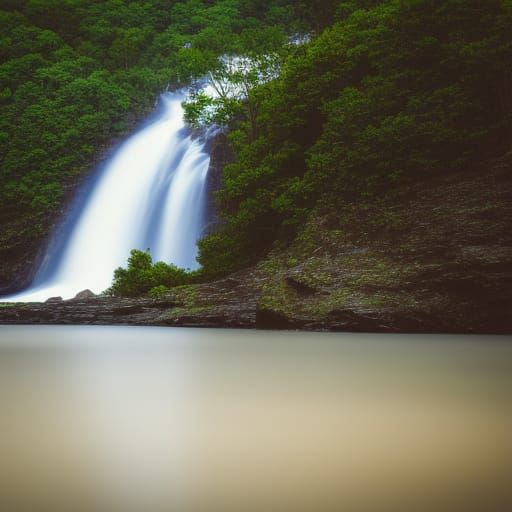 Rain, water, river, waterfall, ocean, lake