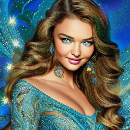 Miranda Kerr - AI Generated Artwork - NightCafe Creator