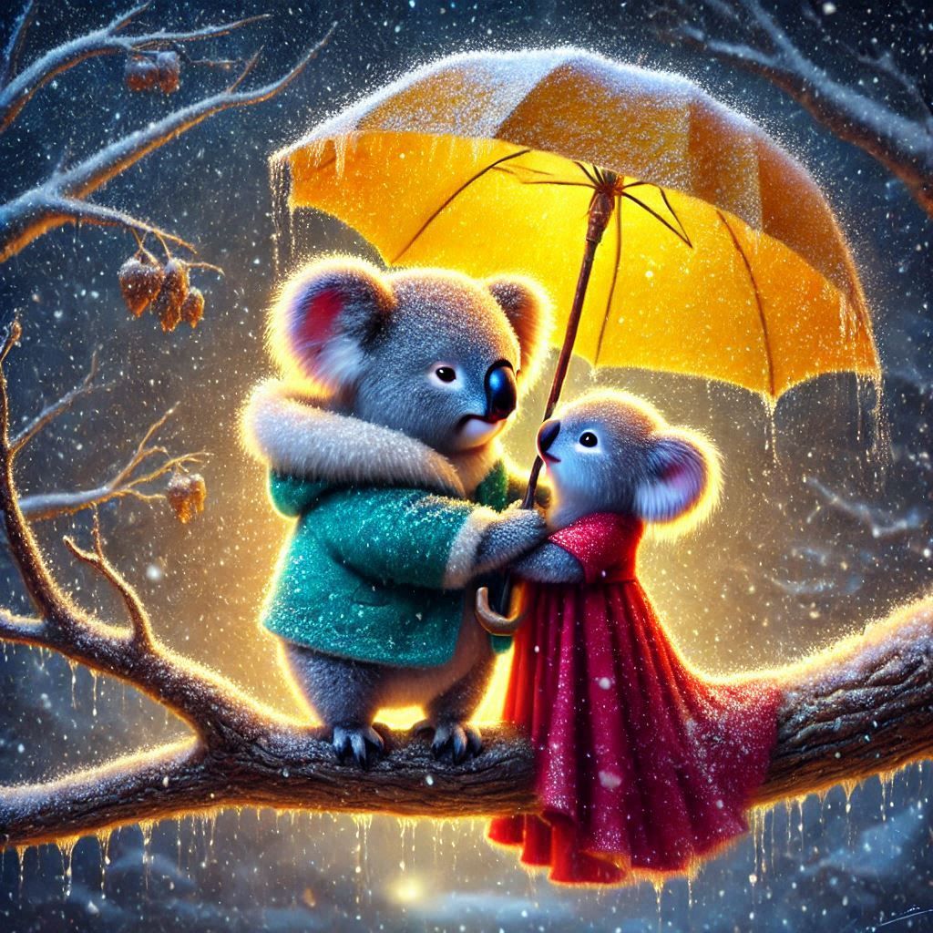 Not a good night for a long dress !!