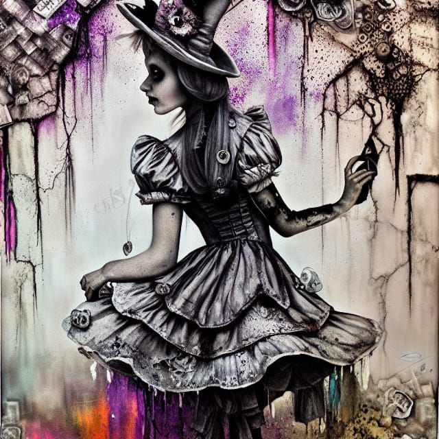 Alice in post apocalyptic land