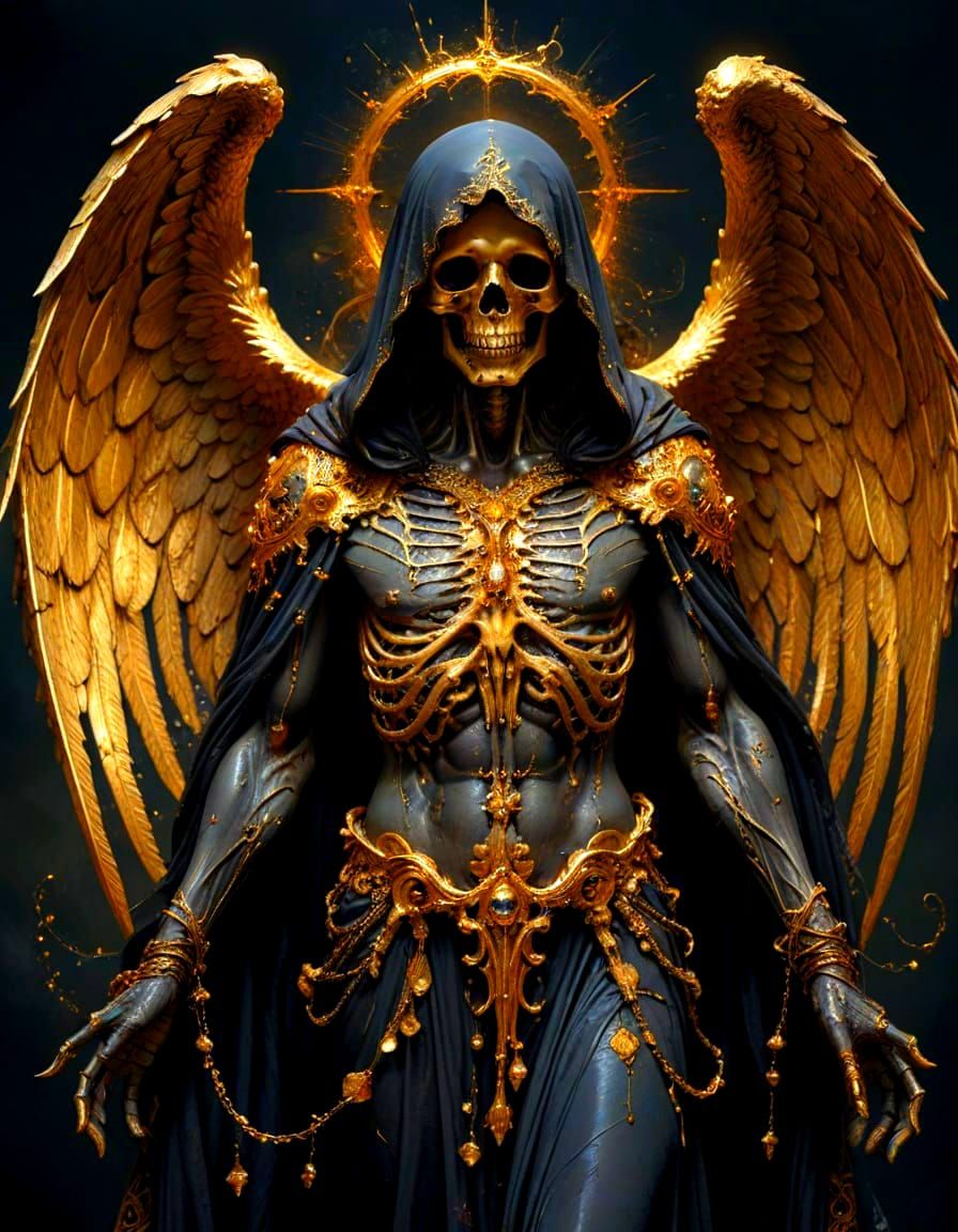 Ángel de la Muerte  by @lawrencelot