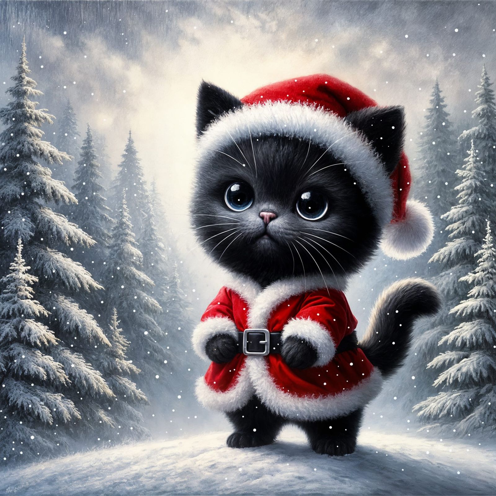 Santa Cat