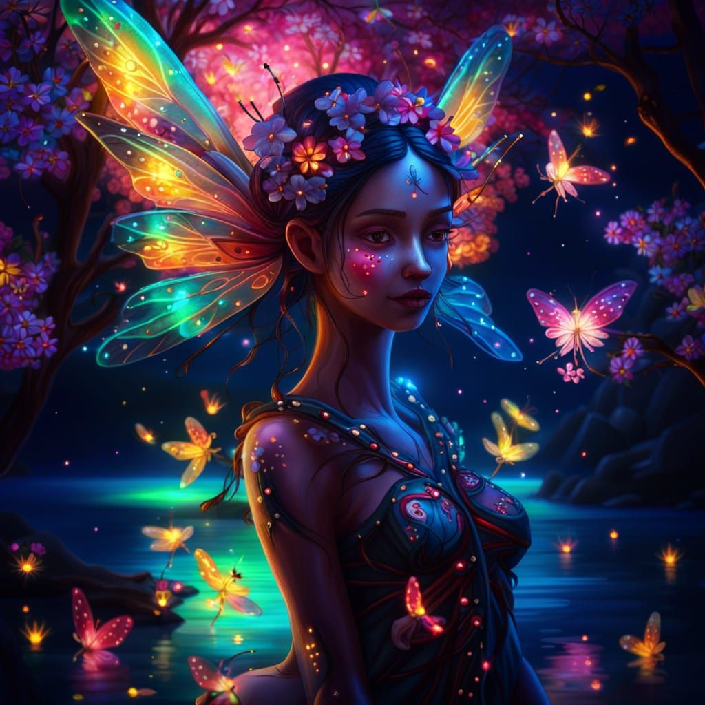 Fairy II - AI Generated Artwork - NightCafe Creator