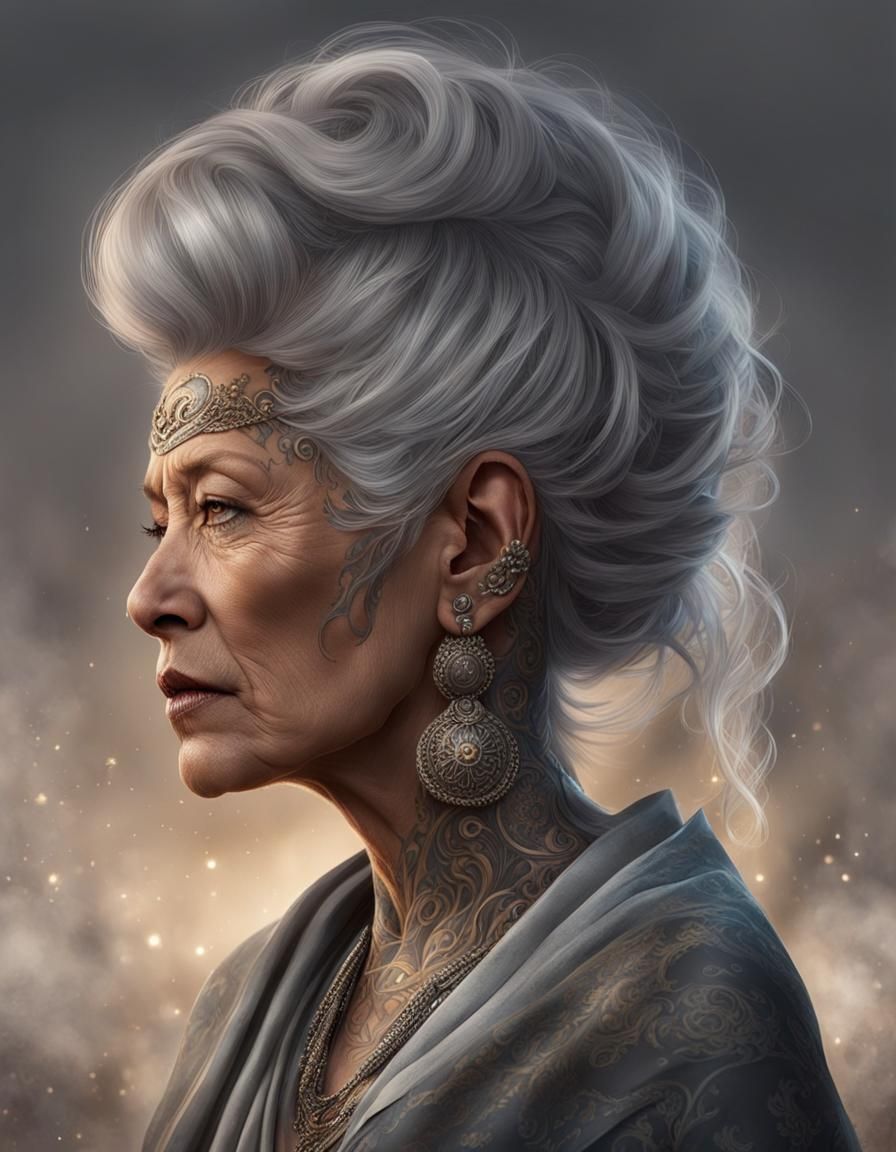 Portrait of a Mystic Leader  by @spielwomann