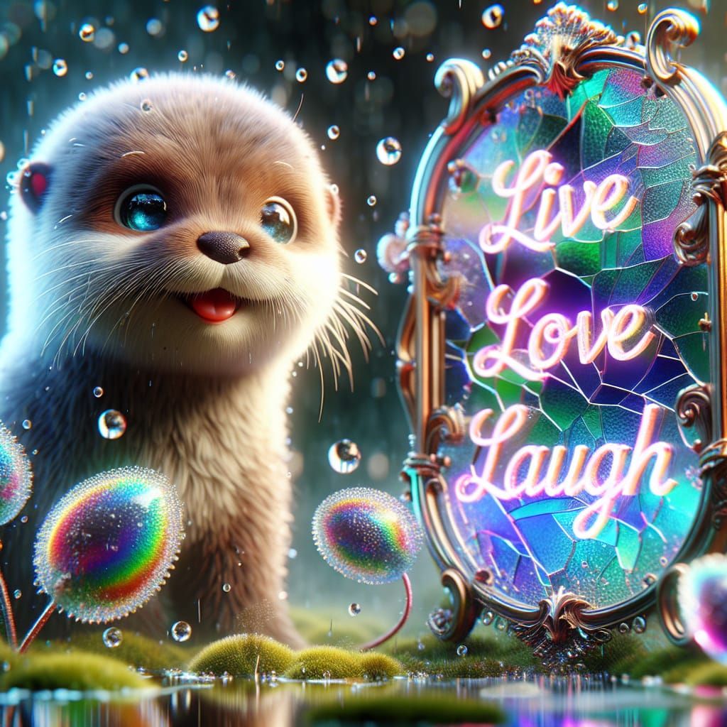 Word art, Live Love Laugh  by @Nettis