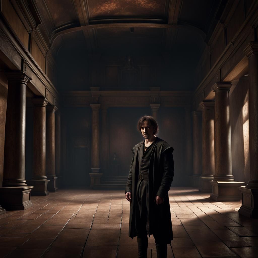 "No Man Can Be Made To Accuse Himself." Hyper Realistic