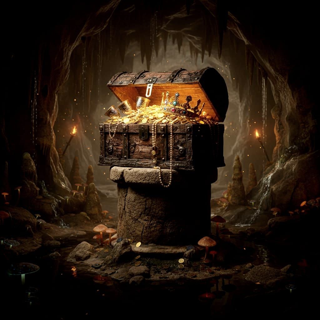 Treasure chest  by @Tymelle