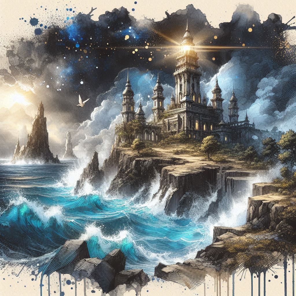 Extravagant lighthouse