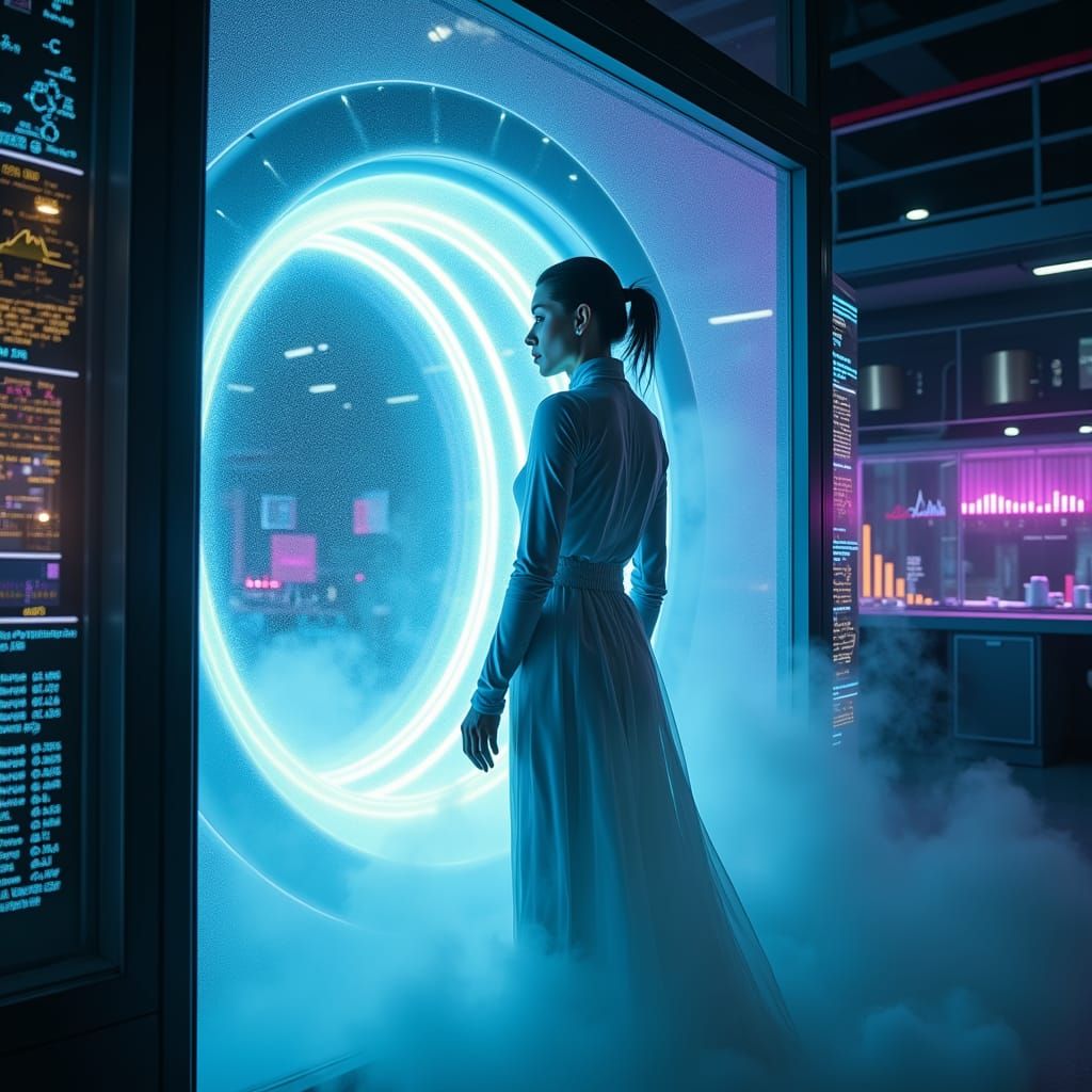 Quantum Particles - Interdimensional Deep Portal teleporter