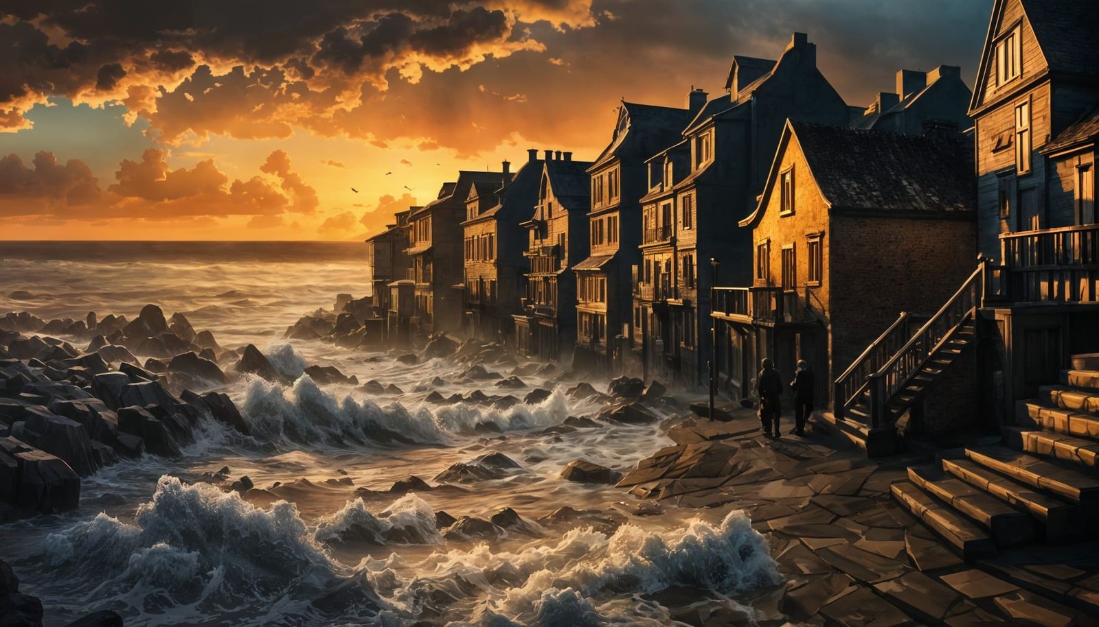Oceanside Homes  by @GamerFanatic