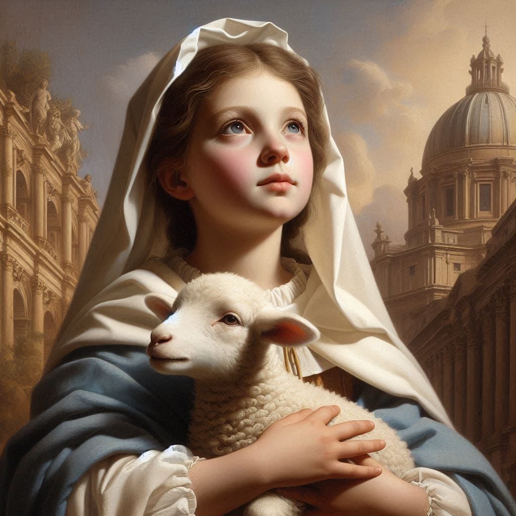 St. Agnes: A Portrait of Purity and Devotion