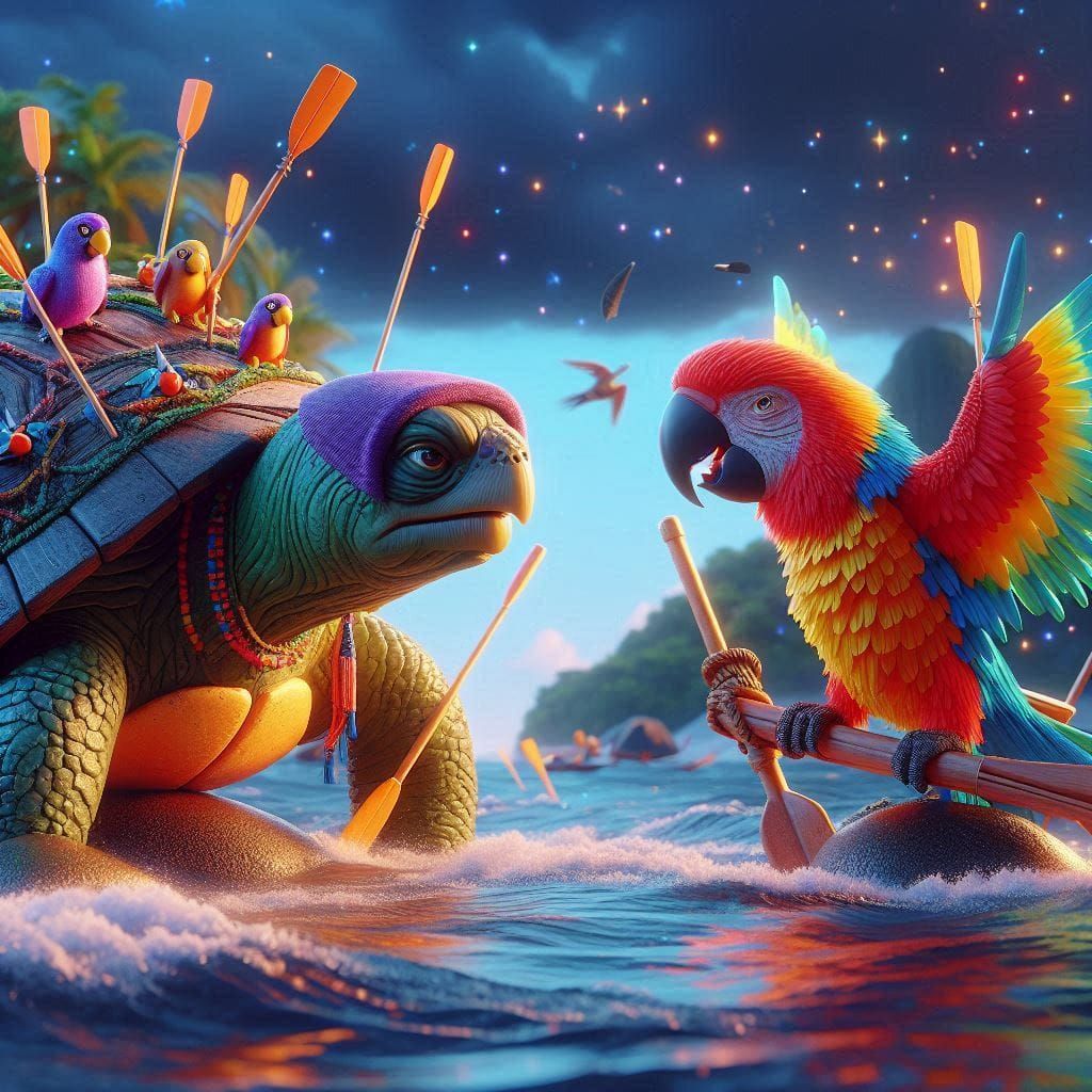 Epic Showdowns - 9. Turtle v/s Parrot