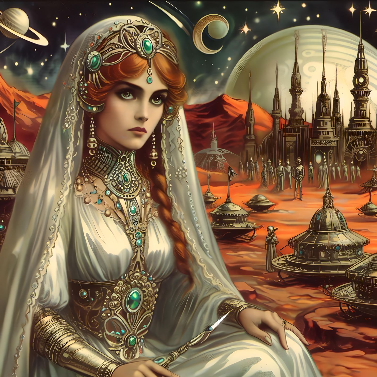 Retro Space Princess #3