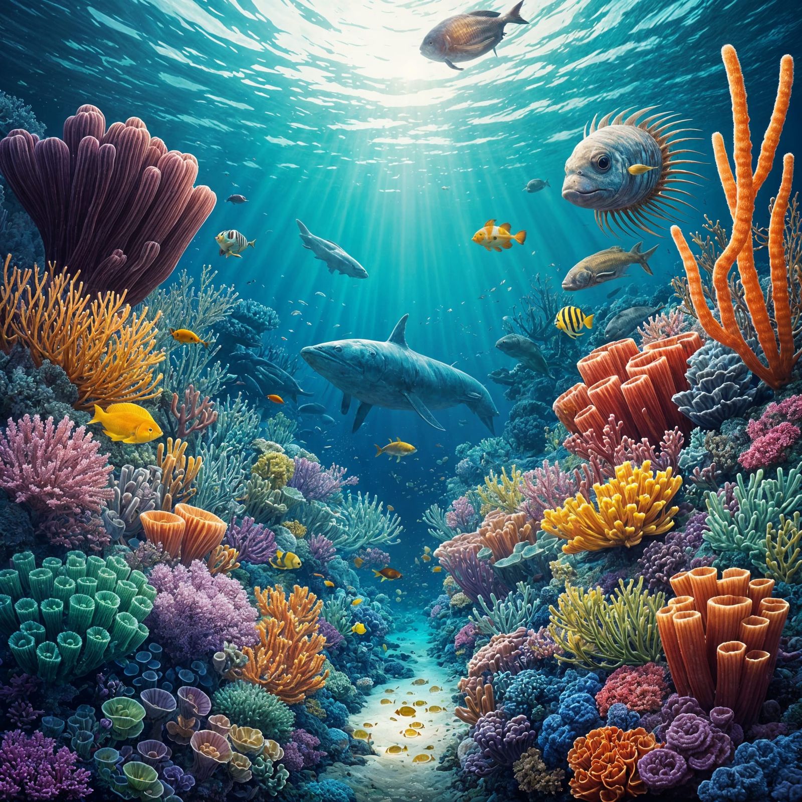 Life beneath the ocean  by @JacoVite