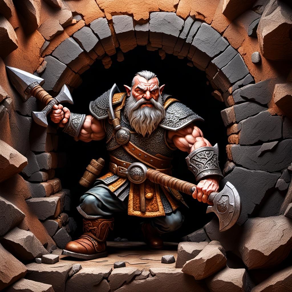 Dwarf warrior 