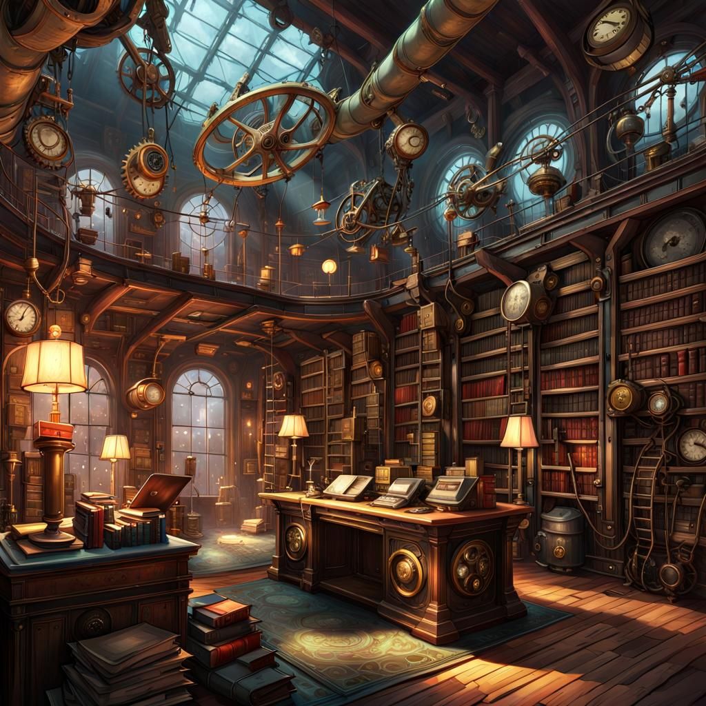 Steampunk Library v12
