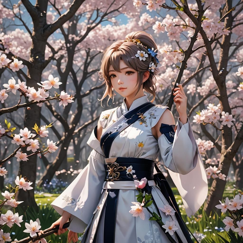The first flower of spring